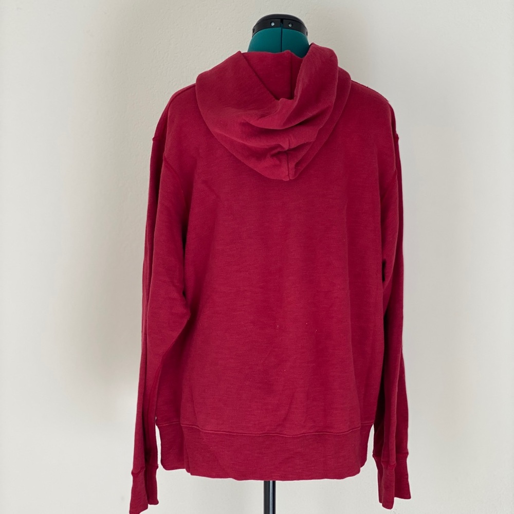 SOLDVintage American Eagle Outfitters Red Hoodie sz M - Picture 4 of 9
